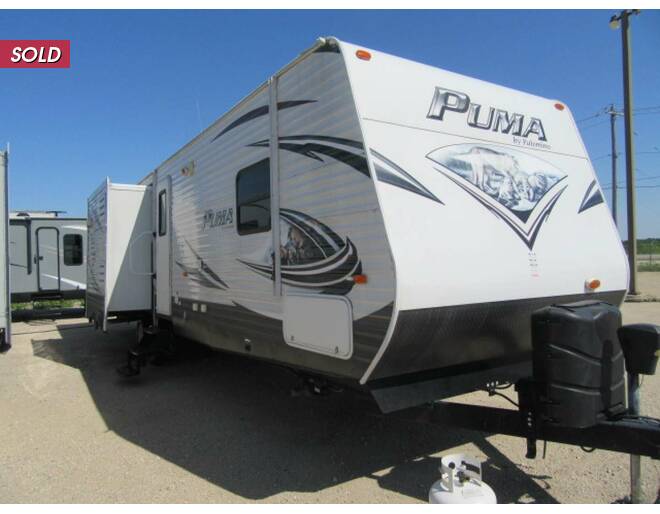 2014 Palomino Puma 32DBKS Travel Trailer at My RV Texas STOCK# 32DBK Exterior Photo