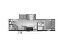 2020 Heartland Prowler 315BH Travel Trailer at My RV Texas STOCK# 0315 Floor plan Image